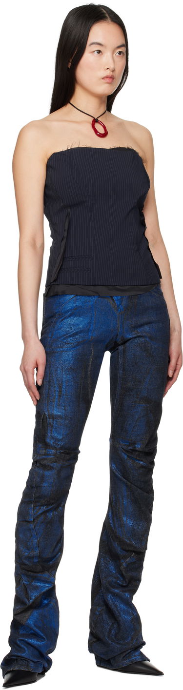 Jeans Ottolinger Ottolinger Drape Denim Jeans Blå | 117-17017E-21, 3