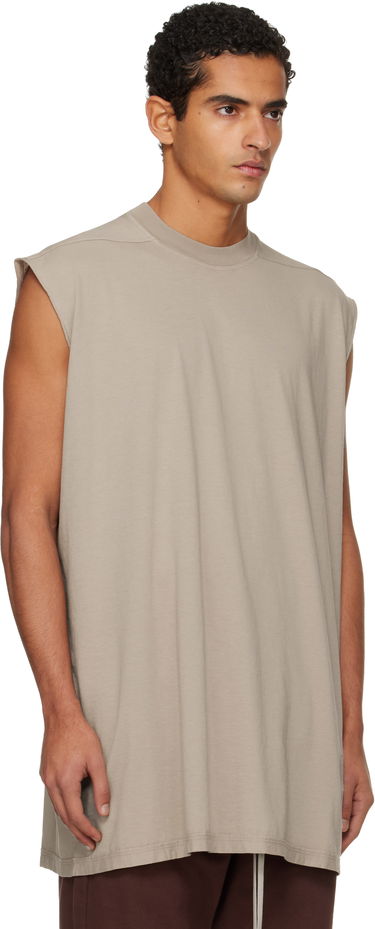 Tanktop Rick Owens DRKSHDW Concordians Tarp Sleeveless T-shirt Beige | DU02E7158 RN, 1