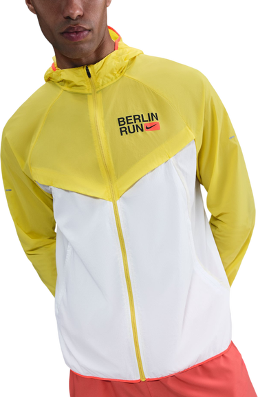 Jakke Nike Nike Stride Berlin Marathon Hooded Jacket Gul | ih4068-100, 0