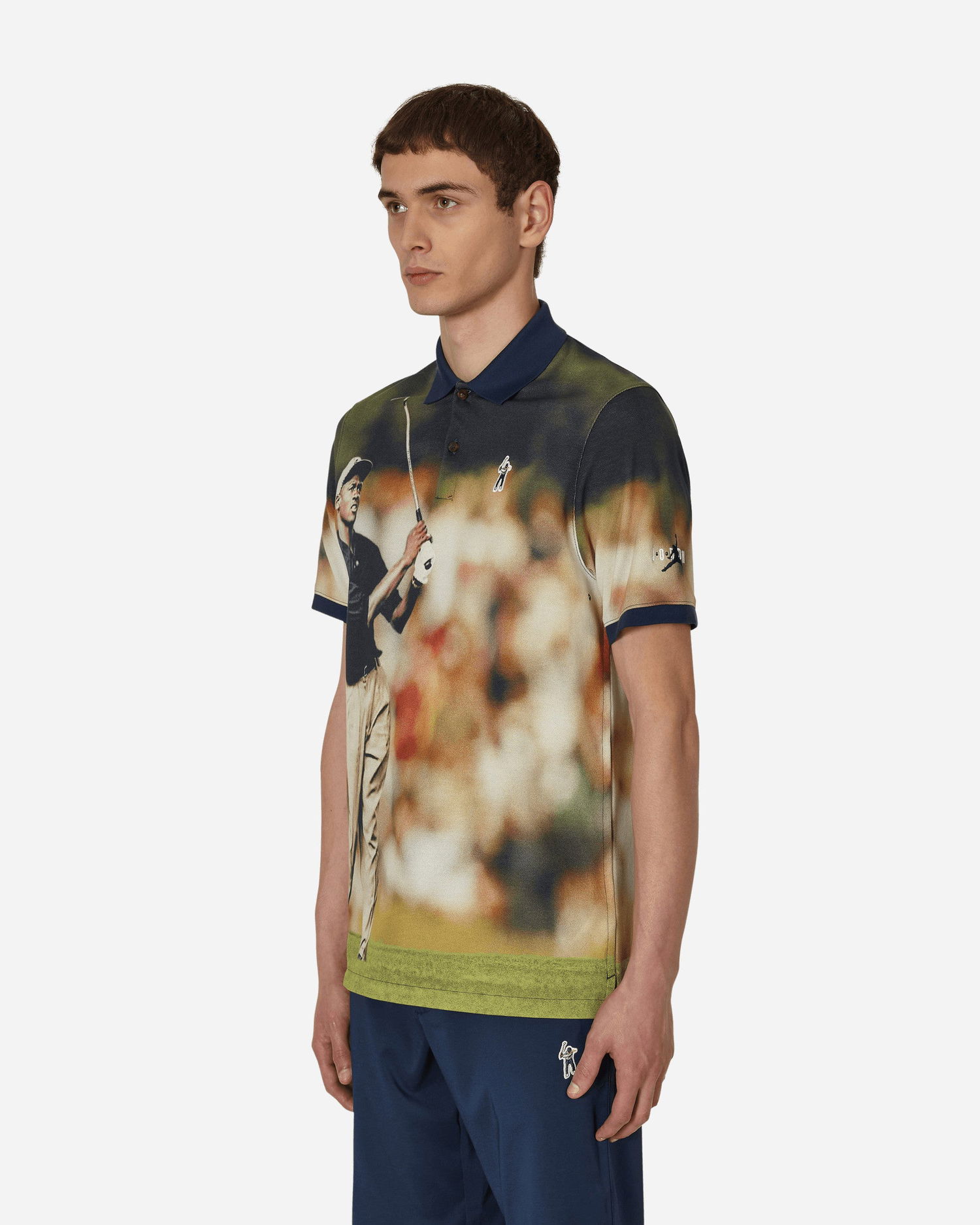 Polo skjorte Jordan Eastside Golf All-Over Printed Polo Shirt Flerfarvet | DV1900-410, 1