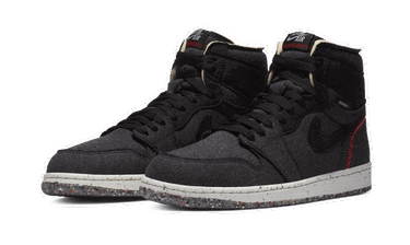 Sneakers og sko Jordan Air Jordan 1 High Zoom "Crater" Sort | CW2414-001, 1