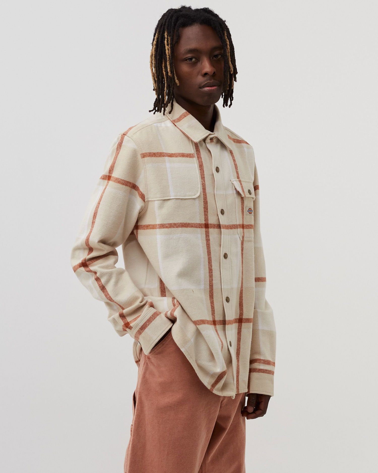 Skjorte Dickies NIMMONS Beige | 196248275048, 1
