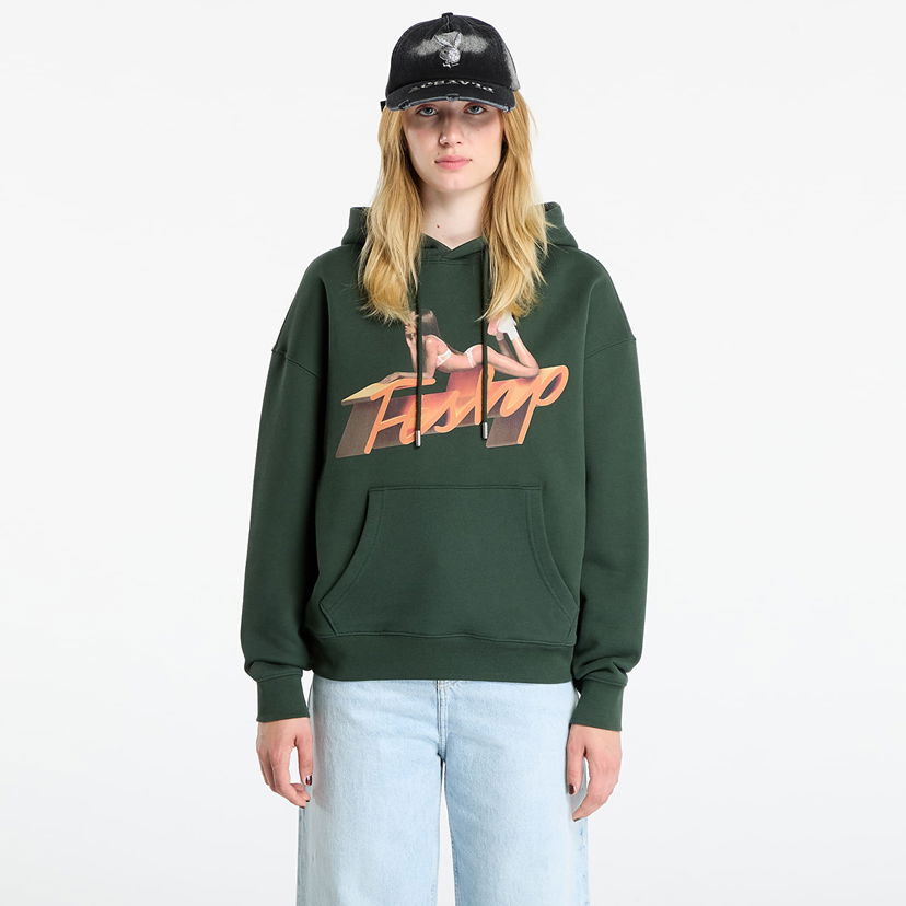 Sweatshirt Footshop Playboy x FTSHP Hoodie UNISEX Green Grøn | FTSHP_508