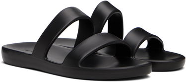 Tøj The Row The Row Foam Sandals Sort | F1609-RC3, 3
