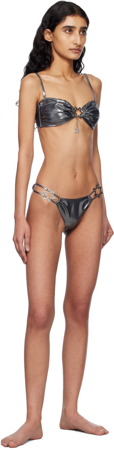 Badetøj MISBHV MISBHV Hollywood Bikini Bottom Grå | 250W603, 3