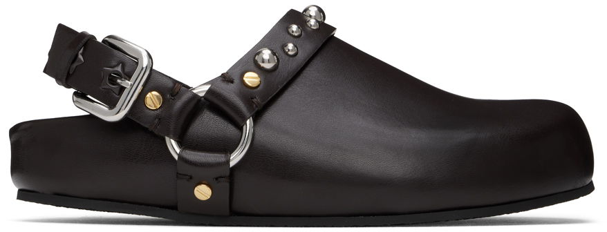 Tøj Stella McCartney Stella McCartney Elyse Studded Clogs Sort | 810444AP0250, 0