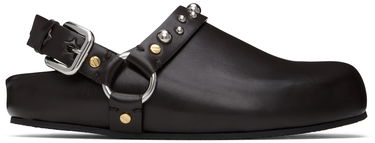 Tøj Stella McCartney Stella McCartney Elyse Studded Clogs Sort | 810444AP0250, 0
