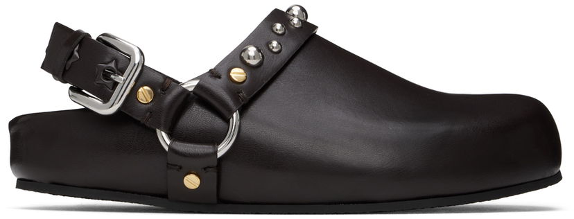 Tøj Stella McCartney Stella McCartney Elyse Studded Clogs Sort | 810444AP0250
