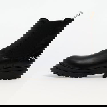 Sneakers og sko Palm Angels Pa Chelsea Boot Black White Sort | PBID001F24LEA0011001, 0