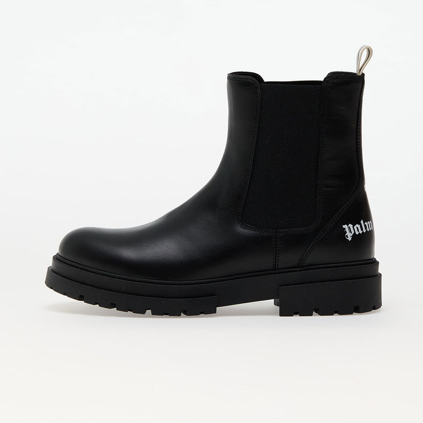 Sneakers og sko Palm Angels Pa Chelsea Boot Black White Sort | PBID001F24LEA0011001