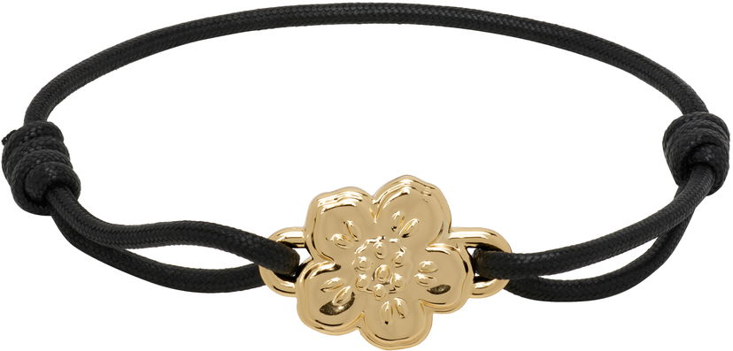 Armbånd KENZO Kenzo Paris Boke Flower Cord Bracelet Sort | FF68BI731M02
