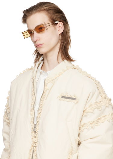 Solbriller Feng Chen Wang Feng Chen Wang Bamboo Sunglasses Gul | SSE-WS01-001, 3