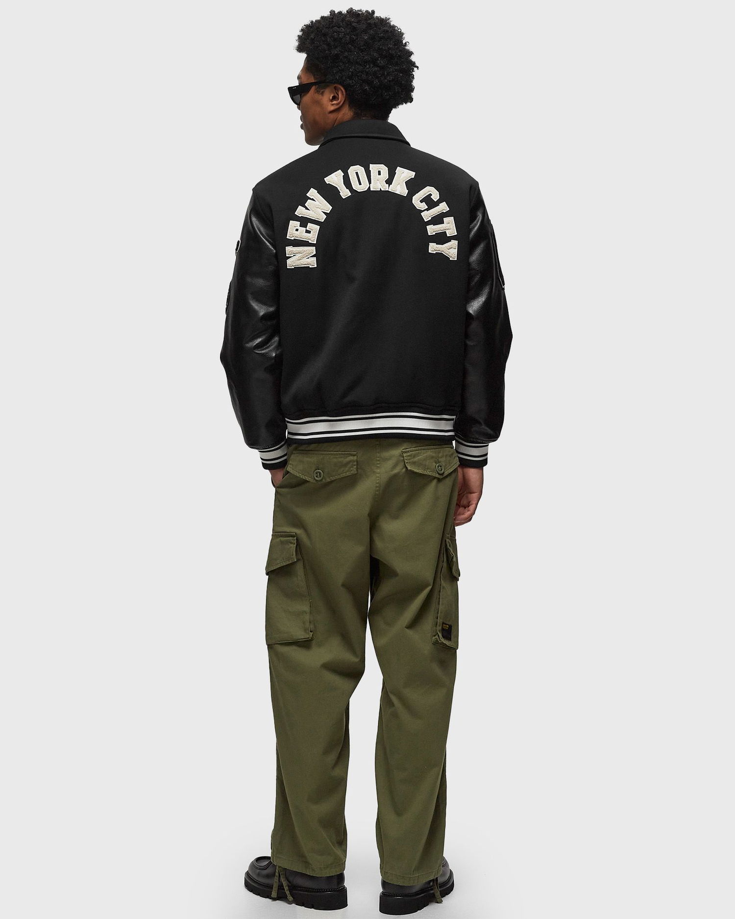 Bomberjakke Champion Bomber Jacket Sort | 219993-NBK-VAPY, 1