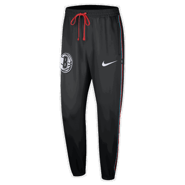 Joggingbukser Nike Dri-FIT NBA Brooklyn Nets Showtime City Edition - Černá Sort | FB3530-010, 1