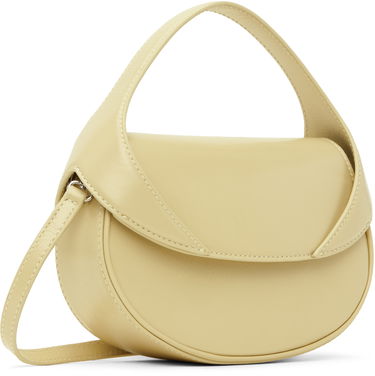 Håndtaske BY FAR Leather Shoulder Bag Gul | MWBTH008LL002BG032PL, 1