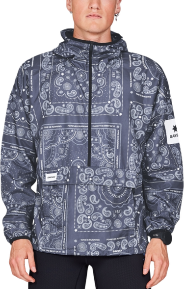 Vindjakke Saysky Saysky Paisley Pace Anorak Grå | mmrja05c1020, 0