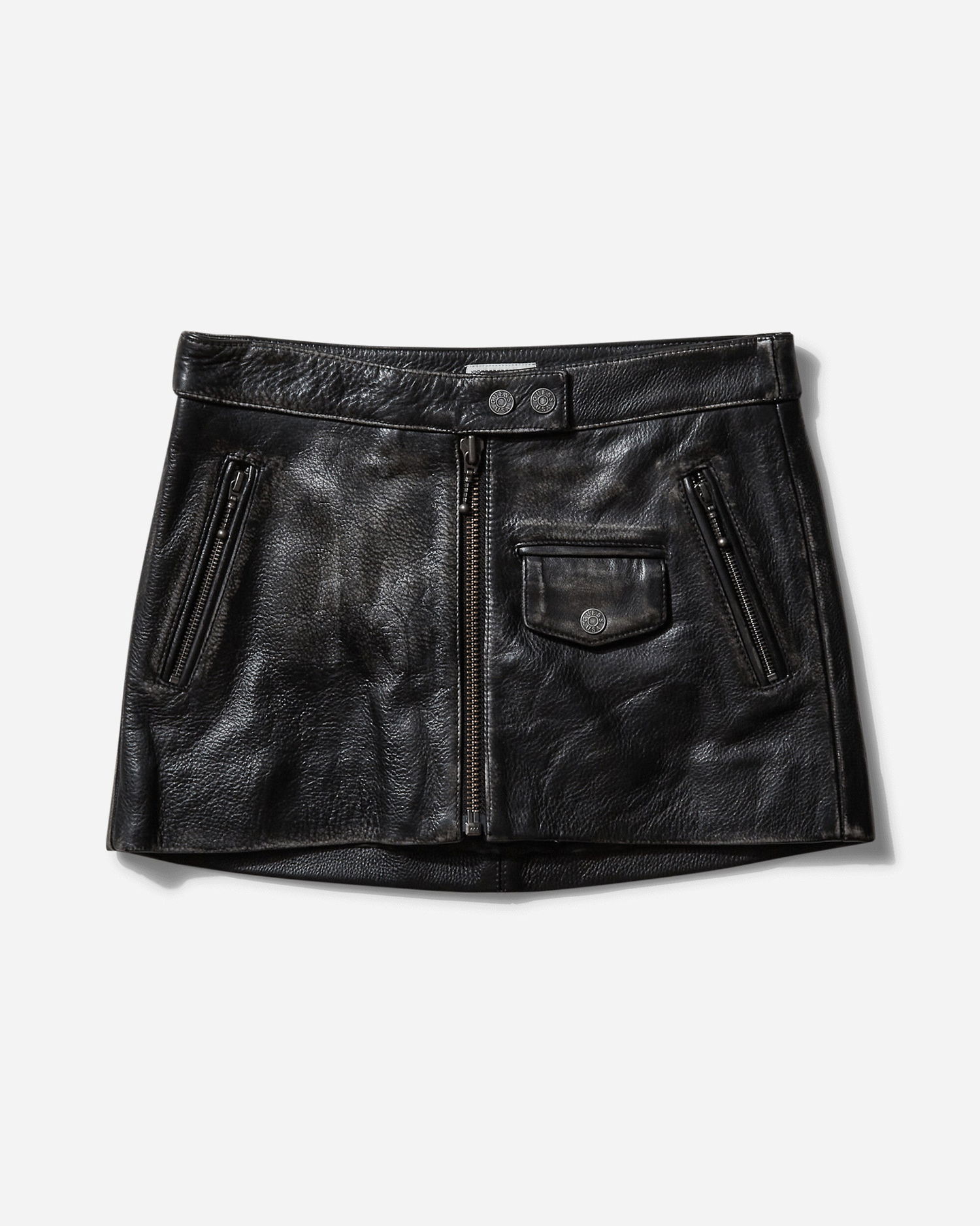 Nederdel GUESS Vintage Leather Skirt Sort | W4BD09L0V20 JTMU, 1