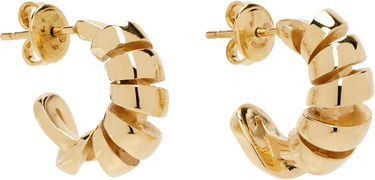 Øreringe Bottega Veneta Twist Gold Earrings Gul | 804860 VAHU0, 1