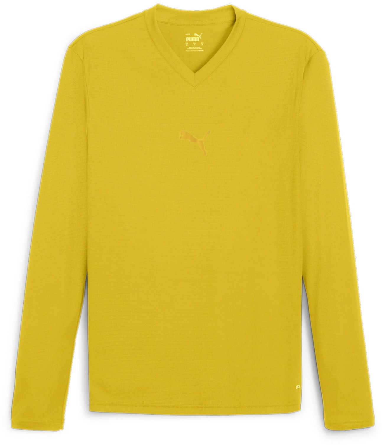 T-shirt Puma Puma teamGOAL Baselayer Long Sleeve T-Shirt Gul | 658777-07, 0