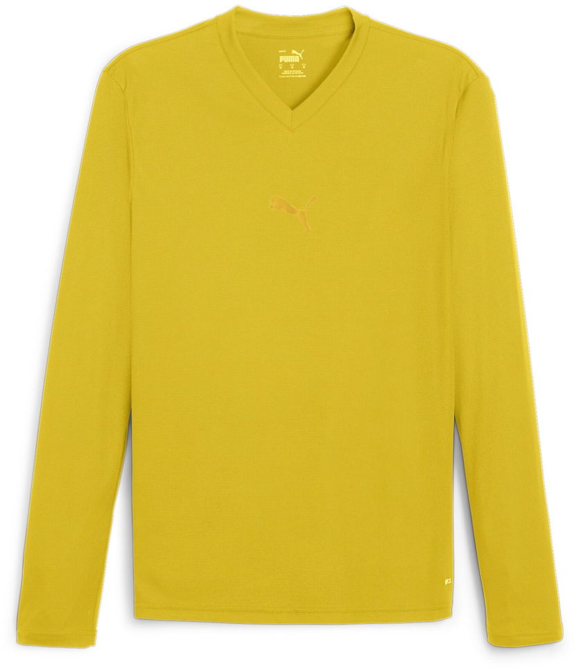 T-shirt Puma Puma teamGOAL Baselayer Long Sleeve T-Shirt Gul | 658777-07