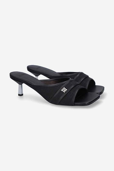 Sneakers og sko MISBHV Black Sasha Heeled Sandals Grøn | 022BW903, 4