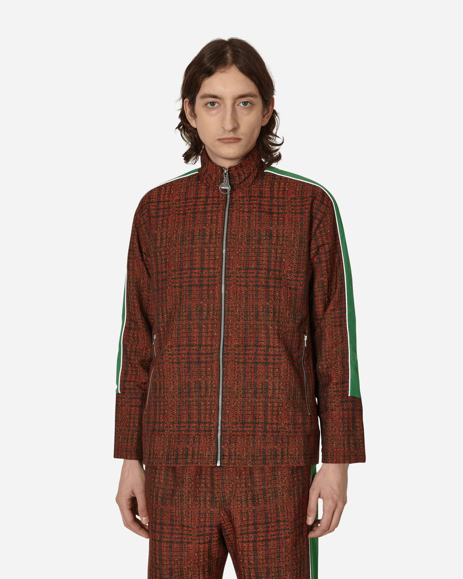 Jakke Ahluwalia Blitta Track Top Jacket Bourgogne | M-AHLU-TO001-SS23-FA90 BK, 0