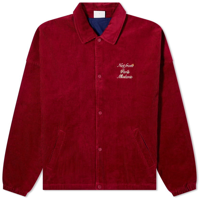 Bomberjakke Drôle de Monsieur Drole de Monsieur Corduroy Jacket Bourgogne | C-JT161-CO062-BX
