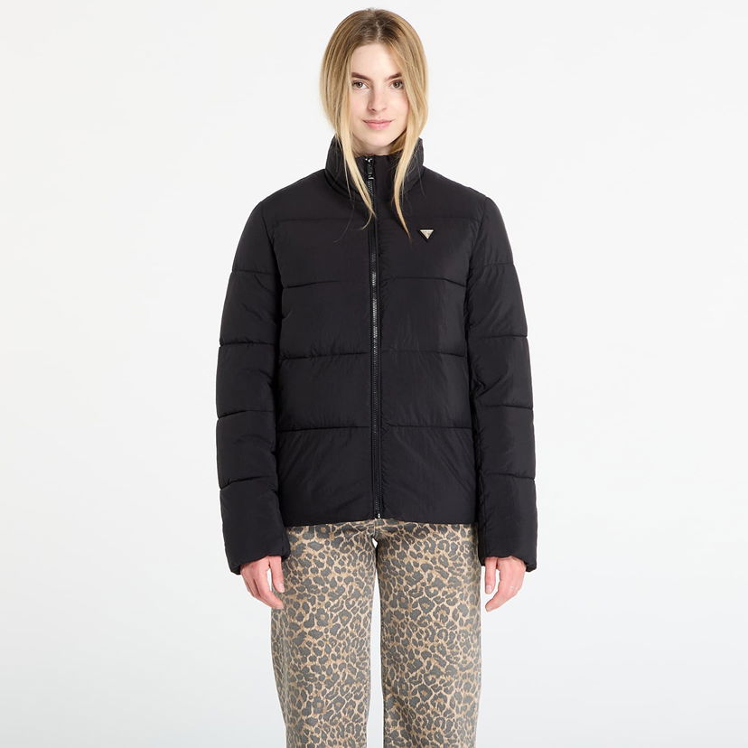 Puffer jakke GUESS GUESS Claudia Light Puffer Jacket Sort | V4YL03WFUD0-JBLK