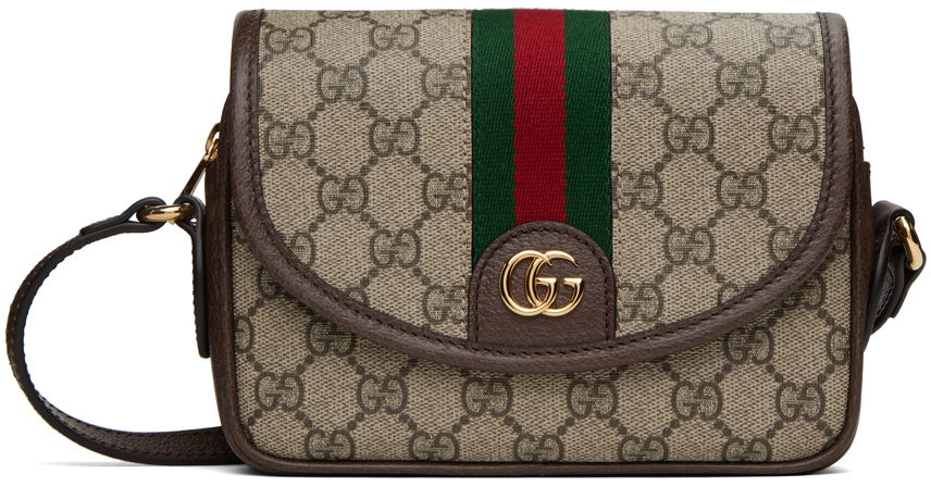 Skuldertaske Gucci Ophidia GG Mini Shoulder Bag Beige | 772239 FACUJ, 0