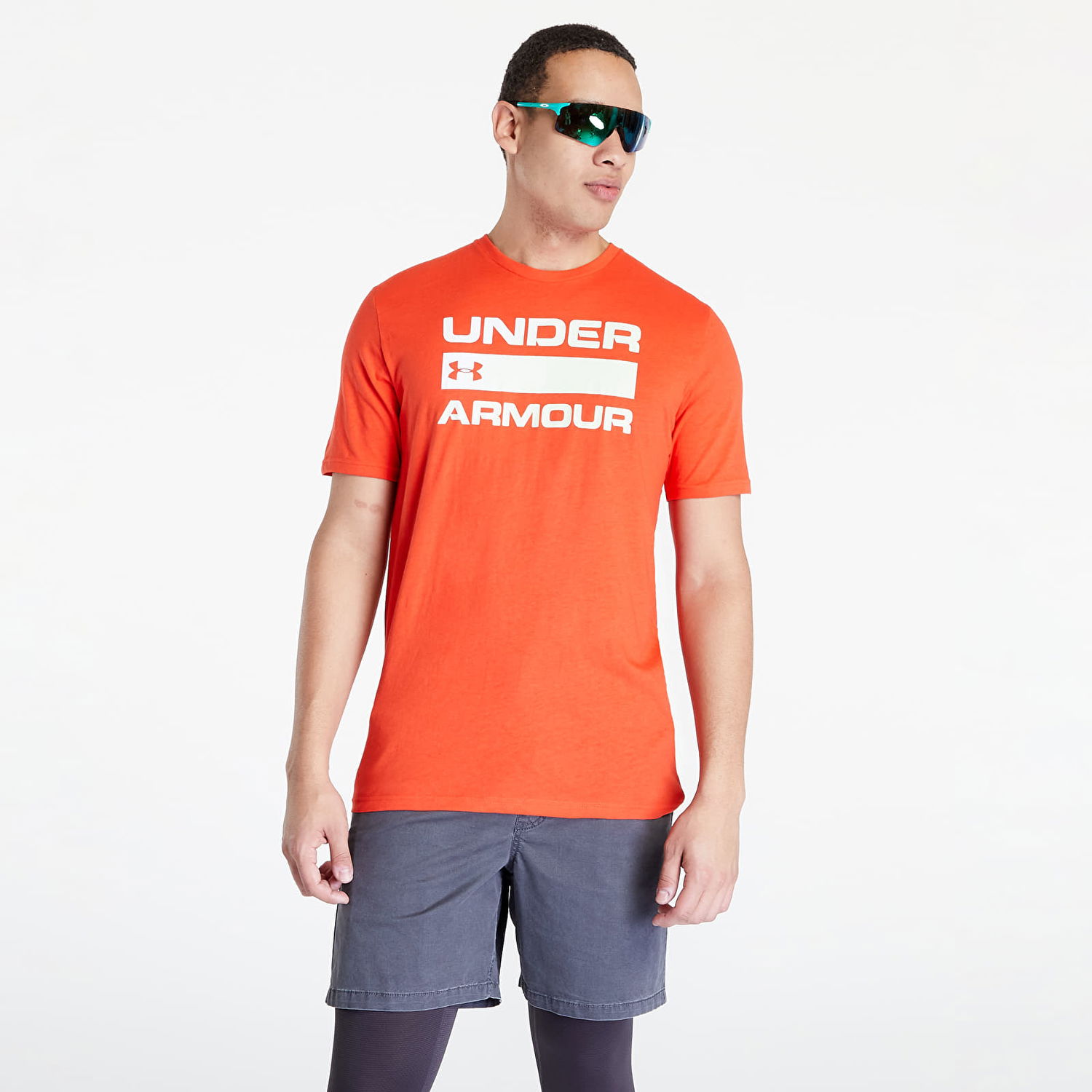 T-shirt Under Armour Team Issue Wordmark SS Rød | 1329582-890, 1