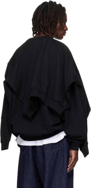 Sweatshirt VETEMENTS VETEMENTS Double Layered Sweatshirt Sort | UH76CW400B, 2