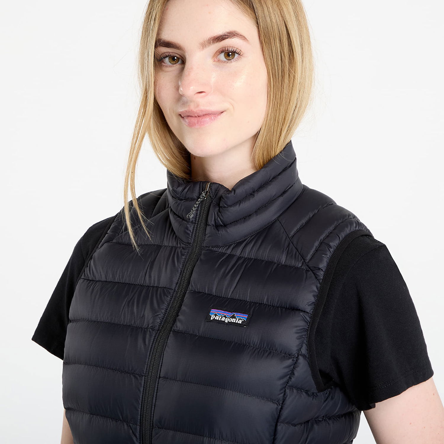 Vest Patagonia Down Sweater Vest Sort | 84629 BLK, 1