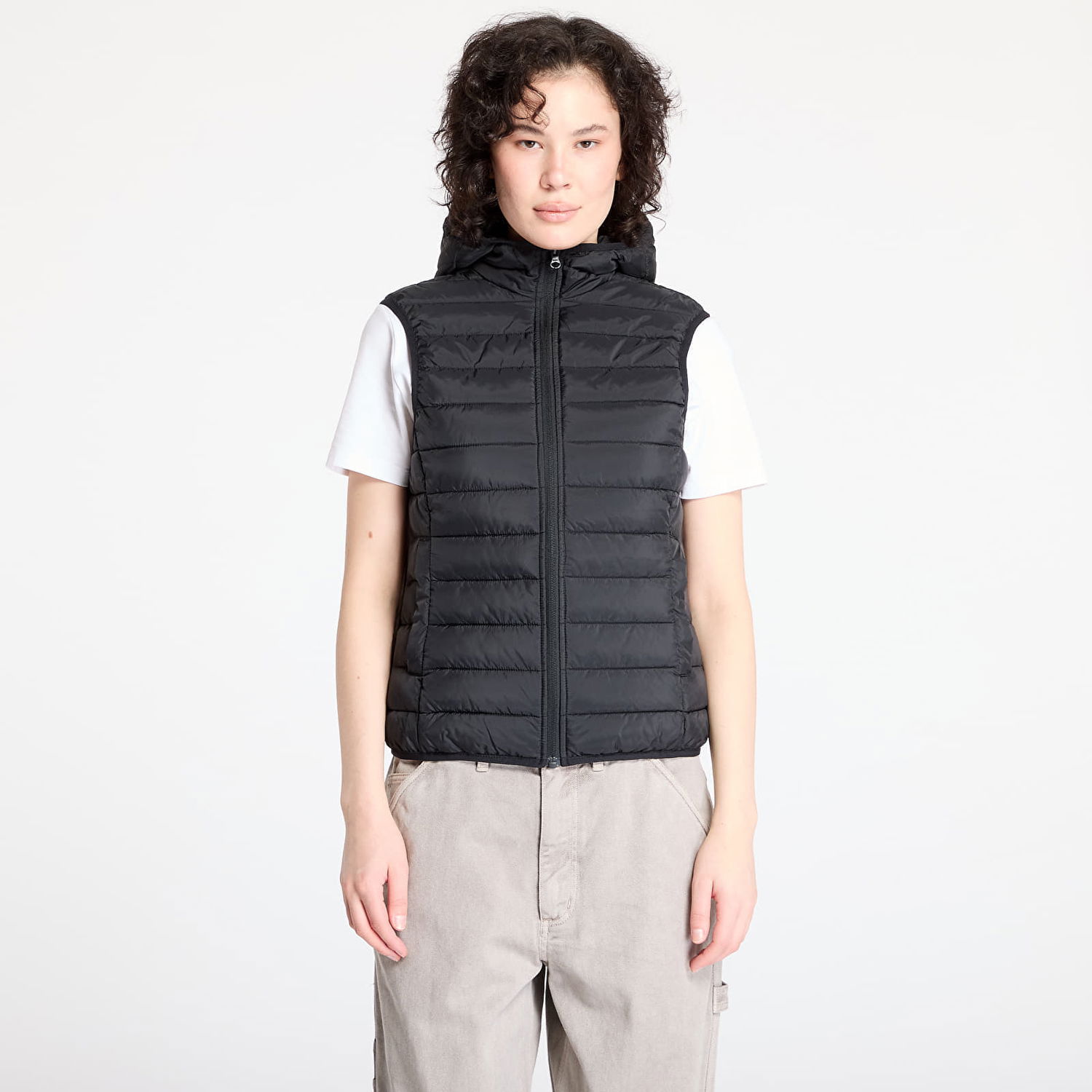 Vest Urban Classics Ultra Light Puffer Vest Sort | TB7156-00007, 0