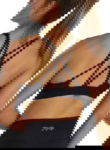 Bh TYR TYR Dual Strap Sports Bra Sort | fgdsso3a-001, 3