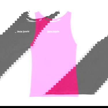 Tanktop Palm Angels Track Active Tank Top Lyserød | PWVO016F22FAB0013201, 1