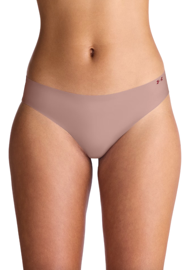 Trusser Under Armour Under Armour Solid 3-Pack Hiphugger Panties Lyserød | 1383897-673, 4
