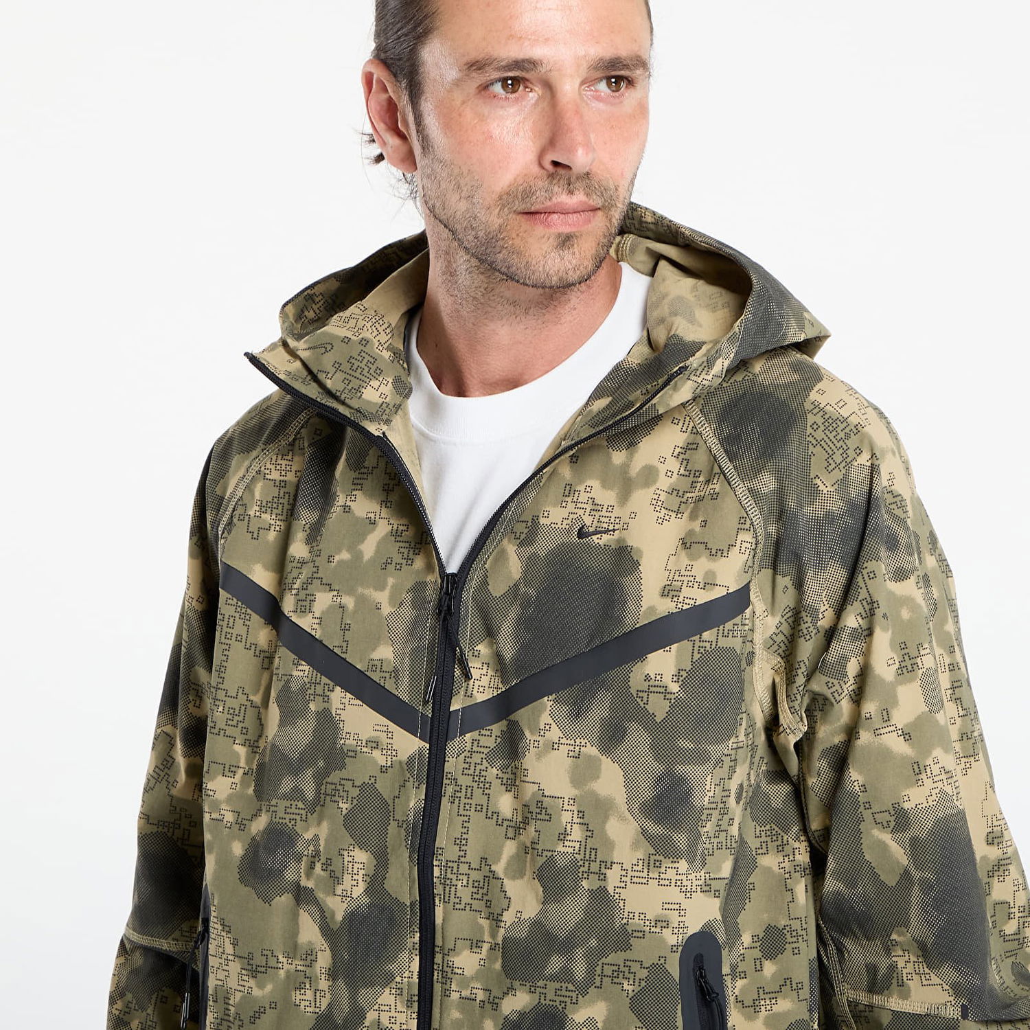 Jakke Nike Tech Woven Camo Jacket Grøn | HV0979-210, 1