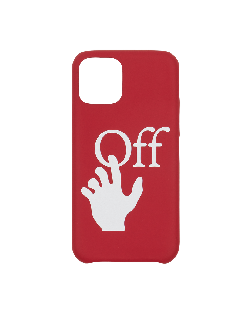 Gadget Off-White Hand Off iPhone 11 Pro Case Red Rød | OMPA018R21PLA001 2501