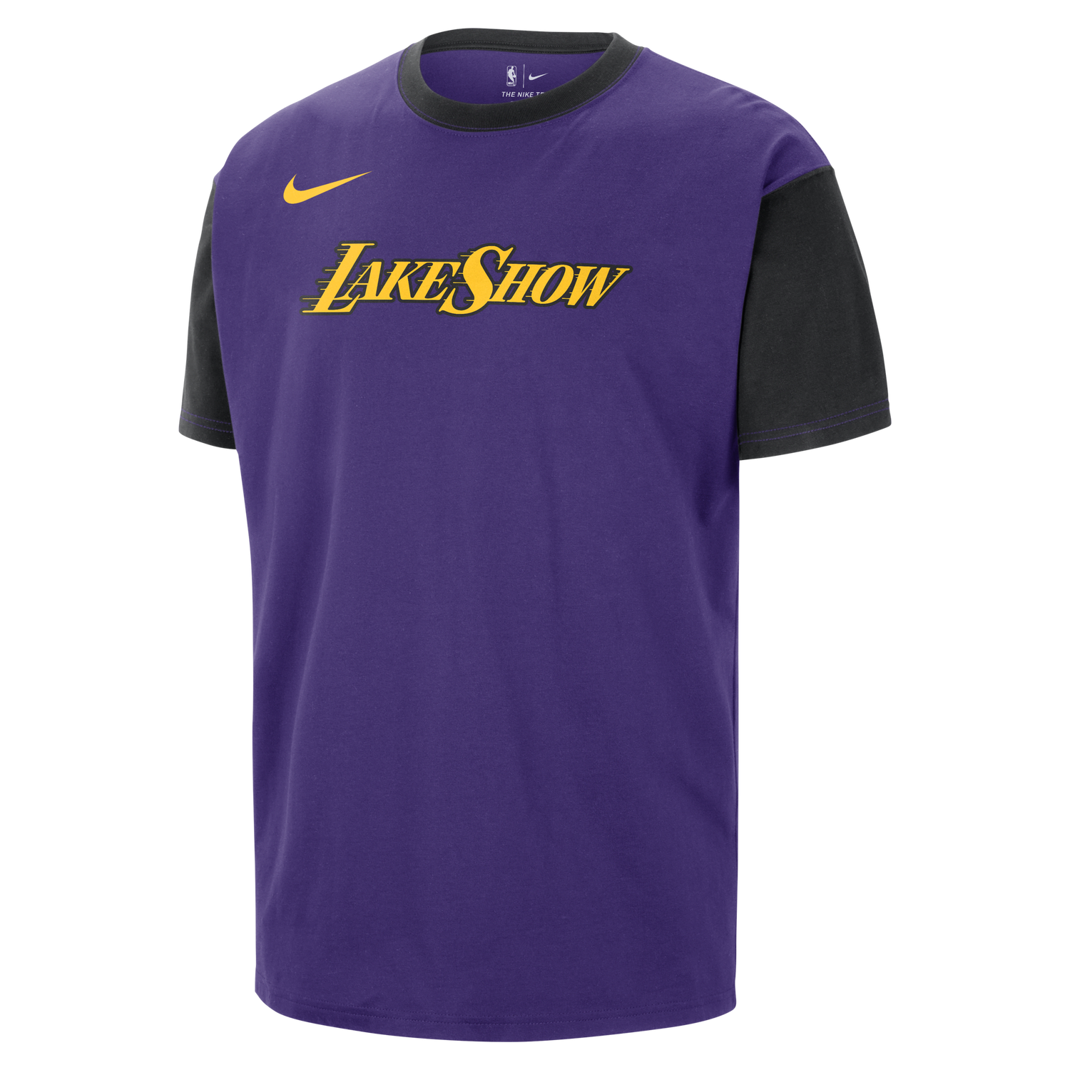 T-shirt Nike Los Angeles Lakers City Edition T-Shirt Lilla | HJ2462-504, 0