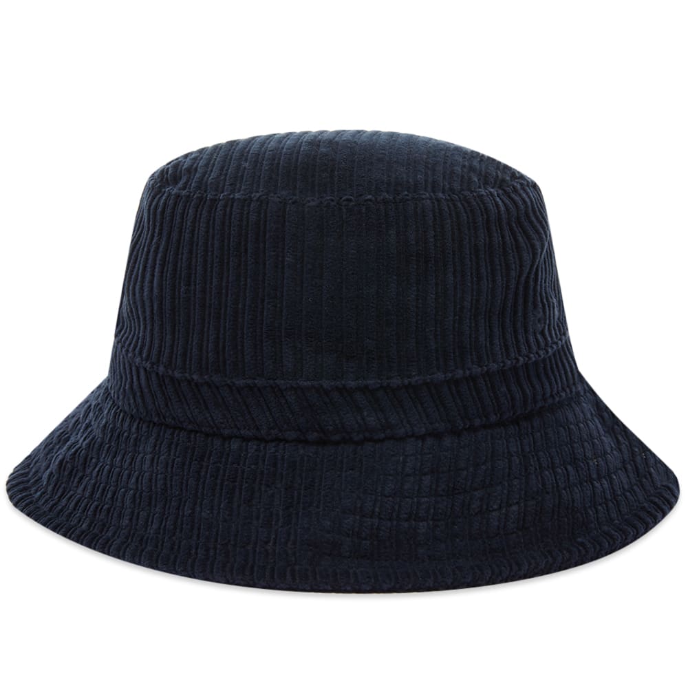 Hat A.P.C. Mark Corduroy Bucket Hat Mørkeblå | COEZQ-M24096-IAK, 0