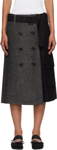 Andersson Bell Whitney Trench Pleated Midi Skirt