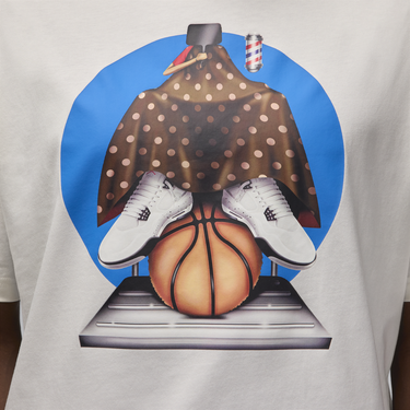 T-shirt Jordan Jordan Artist Series by Darien Birks Tee men Beige | HF5472-133, 3