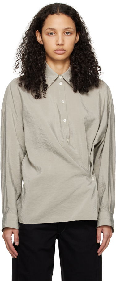 Skjorte LEMAIRE Twisted Button-Up Shirt Grøn | SH1032 LF208, 0
