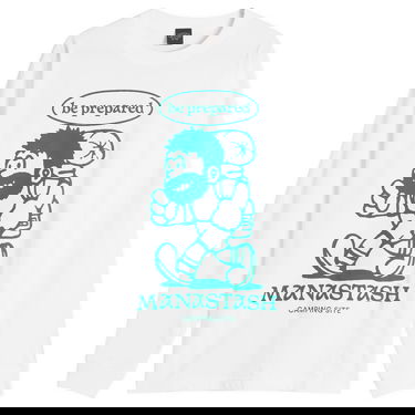 T-shirt Manastash Long Sleeve Be Prepared T-Shirt, Size Large Hvid | 7925130014-030, 0