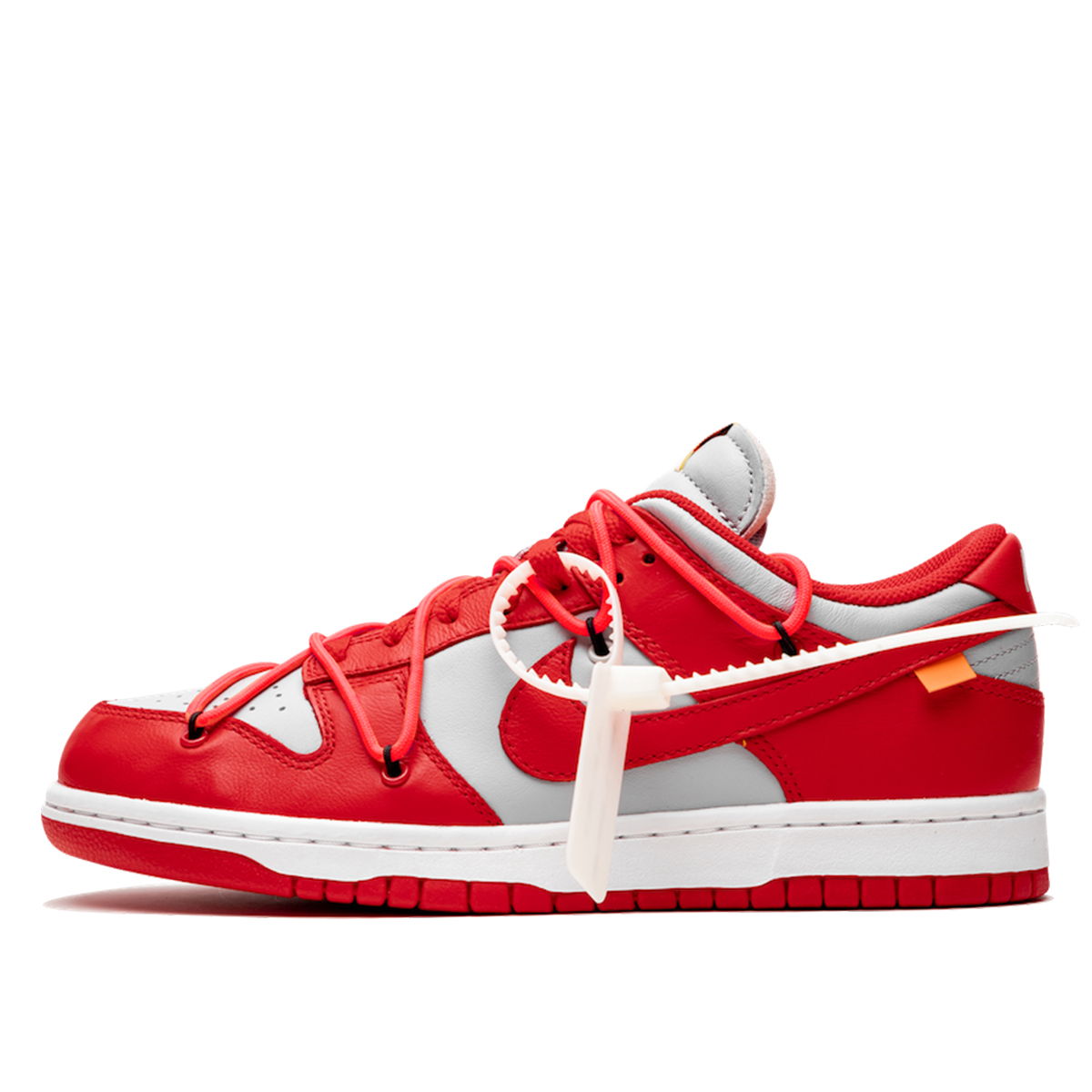 Sneakers og sko Nike Off-White x Dunk Low "University Red" Rød | CT0856-600, 1