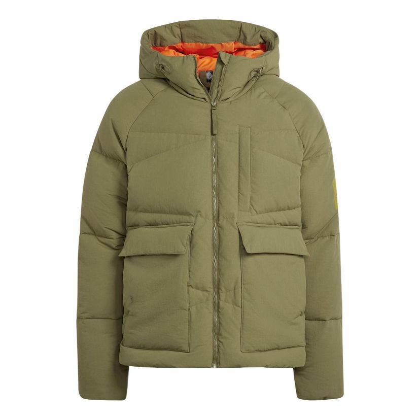 Parka adidas Originals Hooded Down Jacket Grøn | HN9931