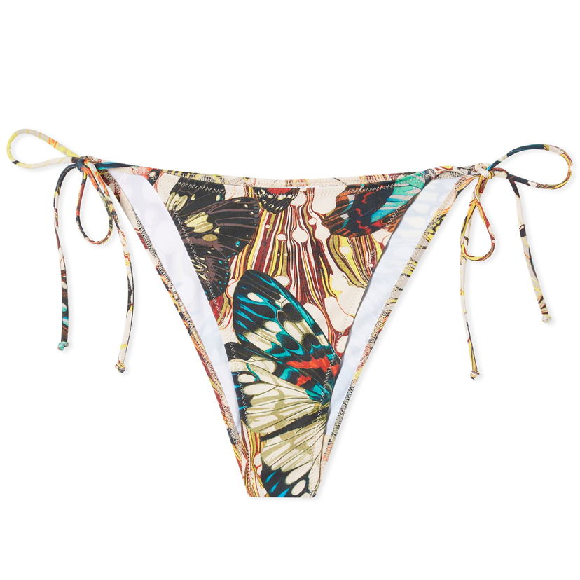 Badetøj Jean Paul Gaultier Butterfly Print Bikini Bottoms Flerfarvet | 24-25-F-SV032-J538-1090