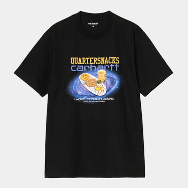 T-shirt Carhartt WIP Quartersnacks World Tour 2025 Graphic T-Shirt Sort | I036114_6, 0