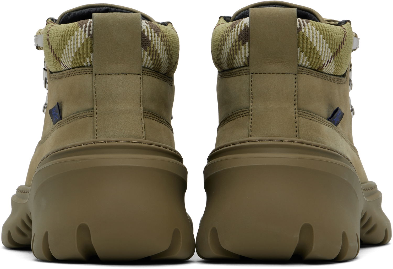 Sneakers og sko Burberry Burberry Scoot Hike Boots Grøn | 8102518, 1