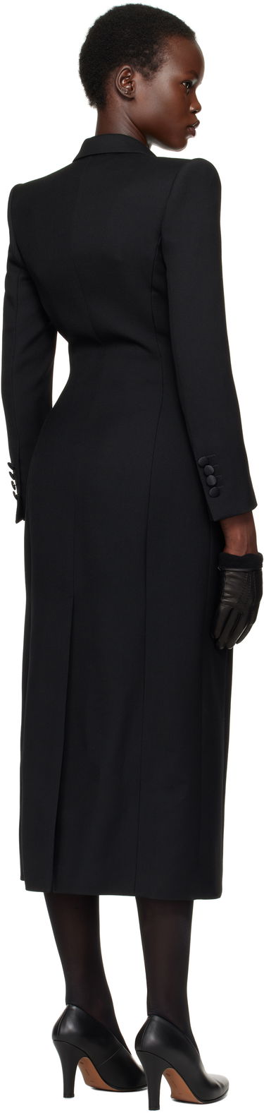 Trenchcoat Dolce & Gabbana Dolce&Gabbana Double-Breasted Tuxedo Coat Sort | F0W2FT FU272, 2